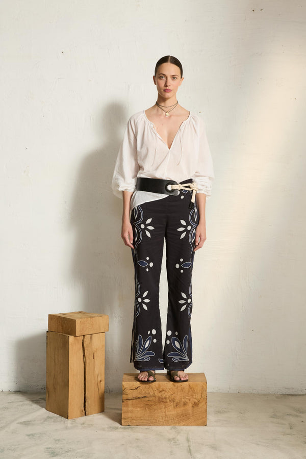 BLOUSE ROSIE AJOUREE - WHITE