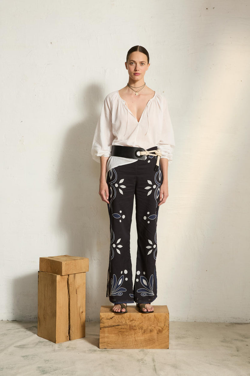 BLOUSE ROSIE AJOUREE - WHITE