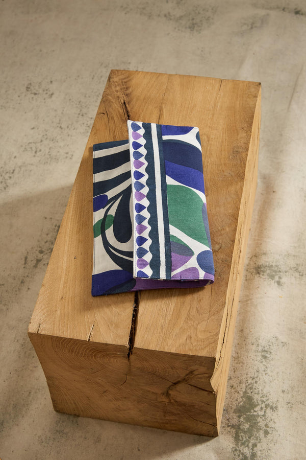 POCHETTE BIMBA IMPRIME RIVIERA - VIOLET