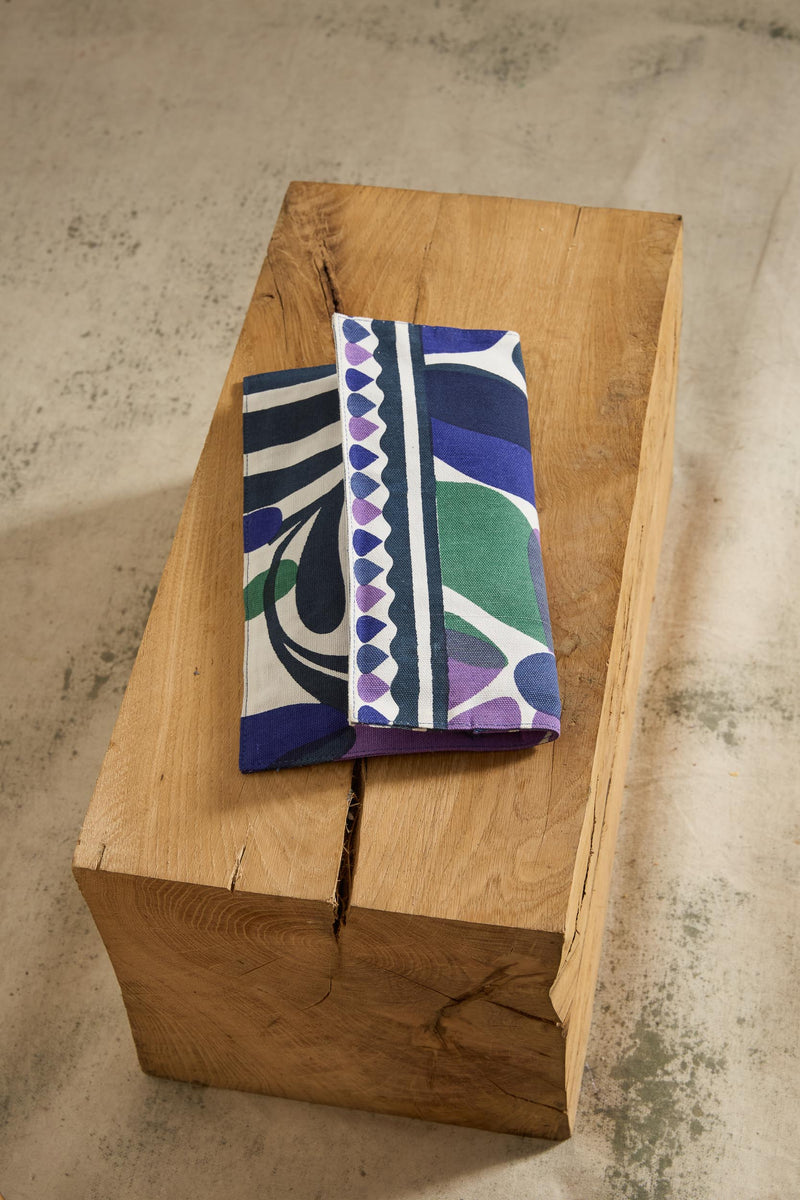 POCHETTE BIMBA IMPRIME RIVIERA - VIOLET