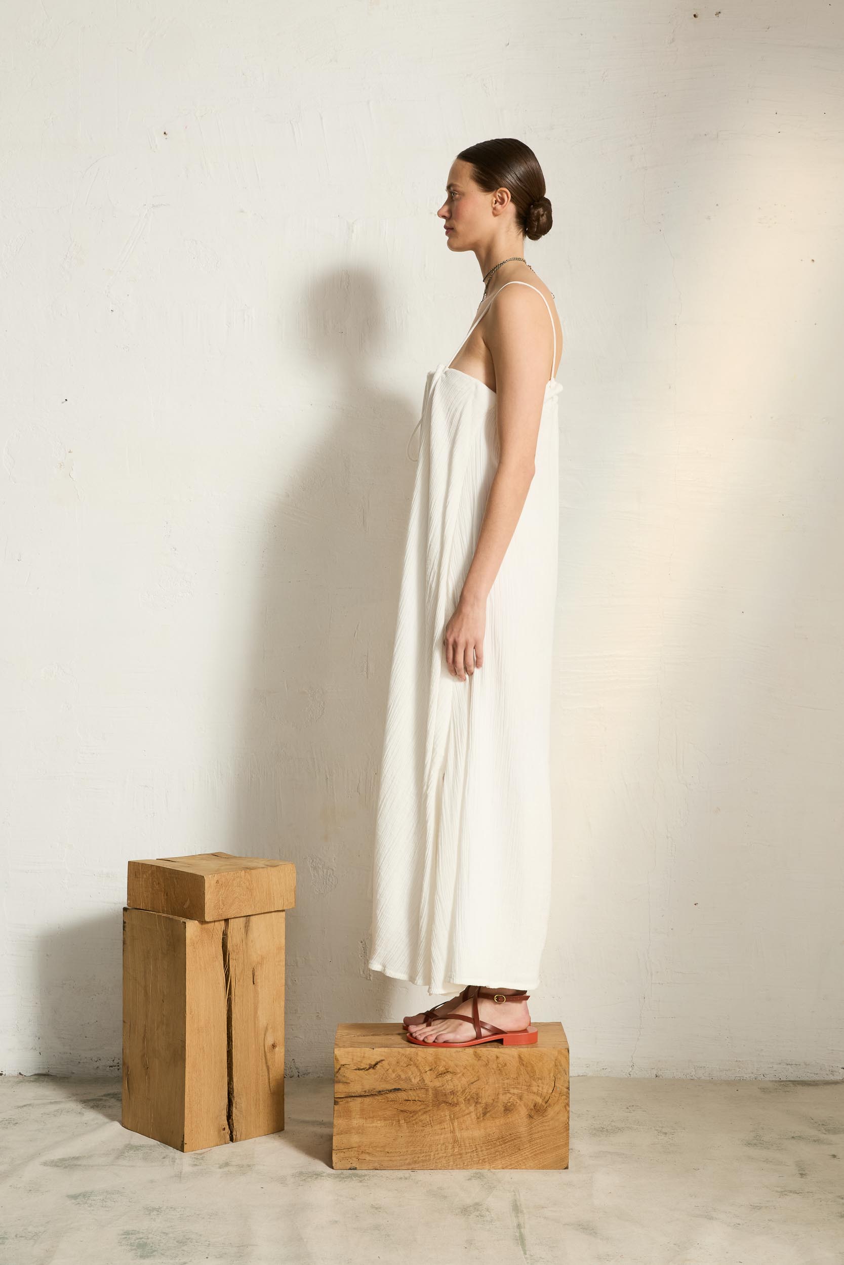 CAMERON DRESS - WHITE