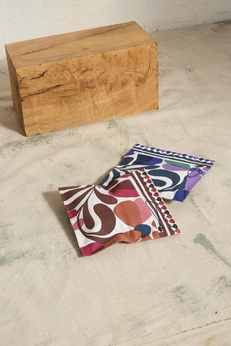 POCHETTE BIMBA IMPRIME RIVIERA - RED