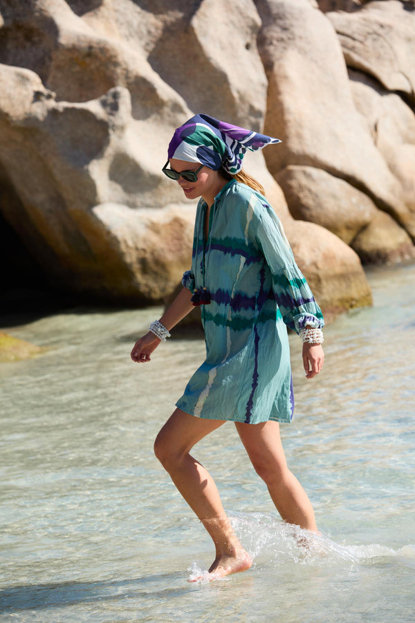 BANDANA IMPRIME RIVIERA - VIOLET
