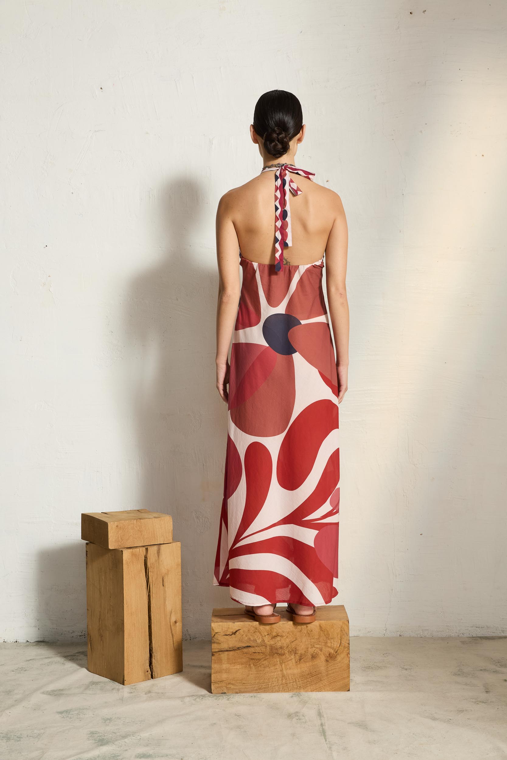 ROBE KATIA IMPRIME RIVIERA - VIOLET