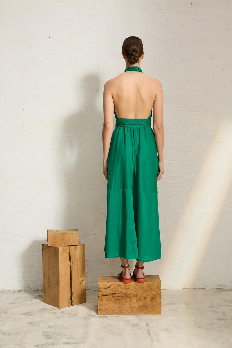 ROBE PARÉO MALIN LONG ACACIA - STORM BLUE