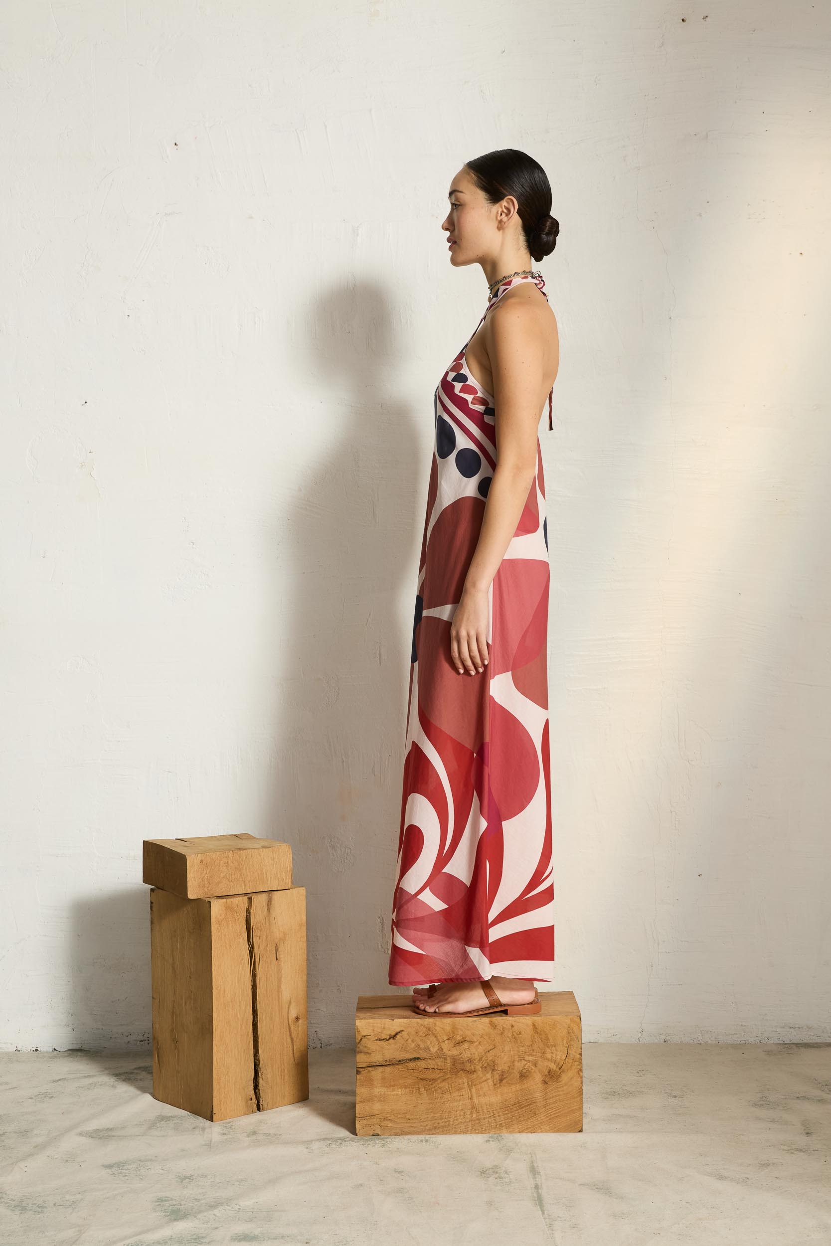 ROBE KATIA IMPRIME RIVIERA - VIOLET