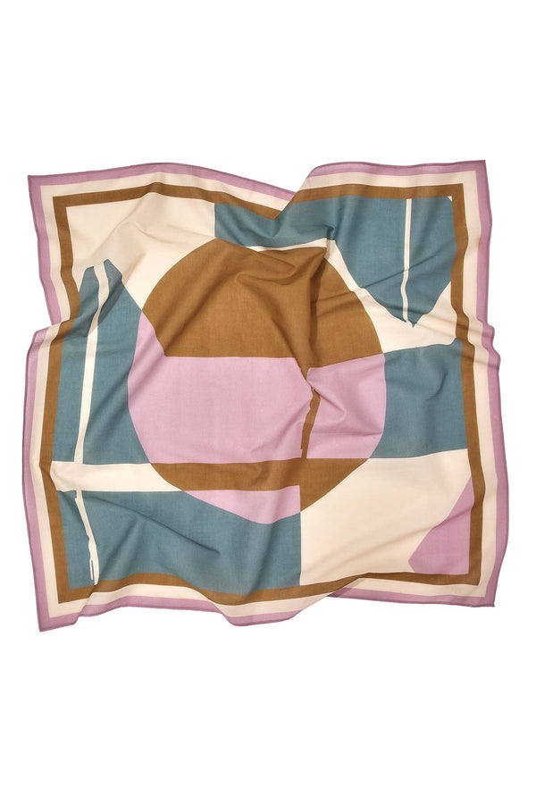 BANDANA IMPRIME SUNSET - LIGHTPINK