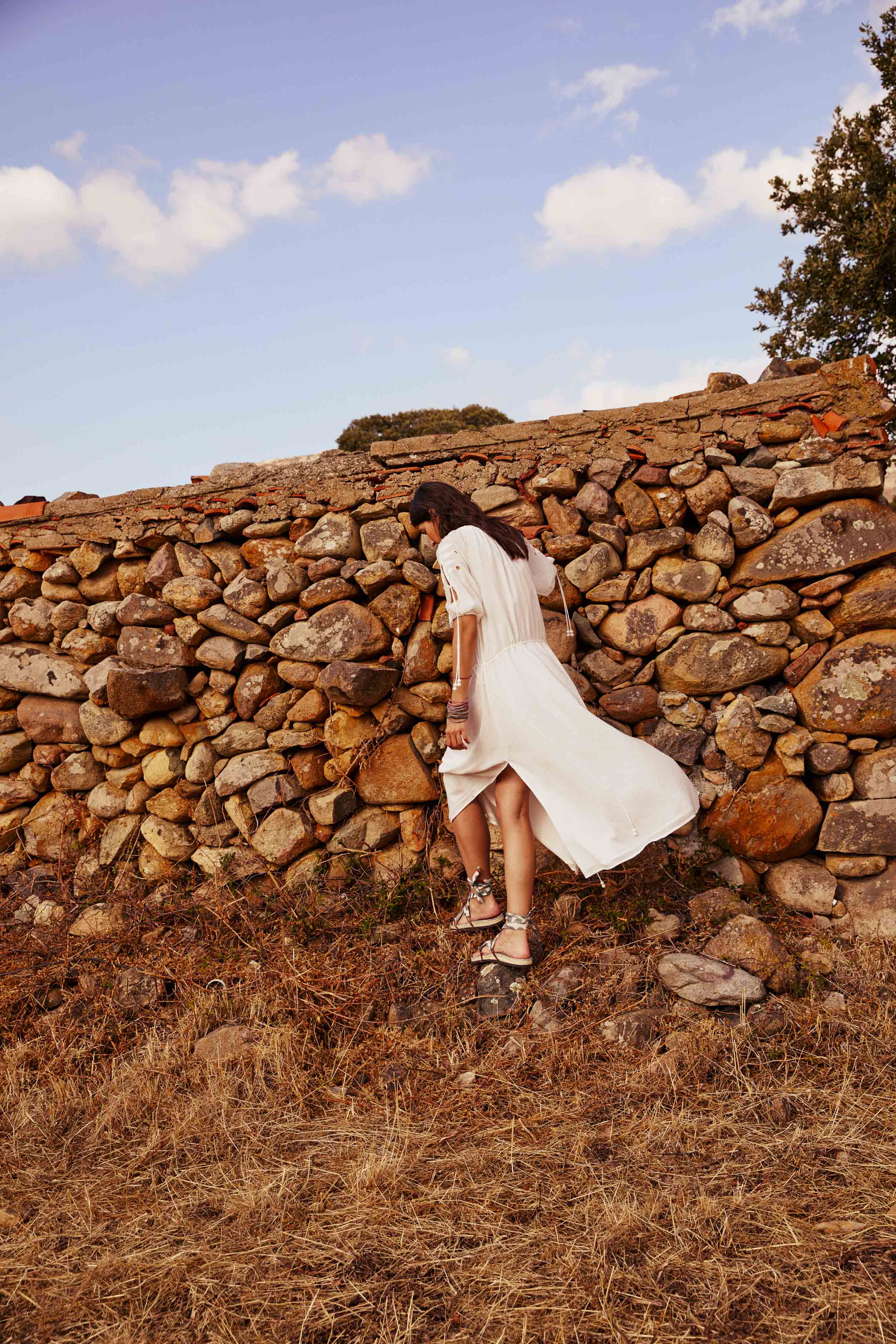ROBE MARZIA - OFF WHITE