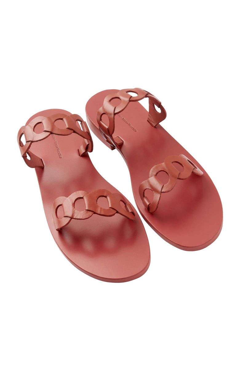 MULES EN CUIR IZZIE - AUBURN