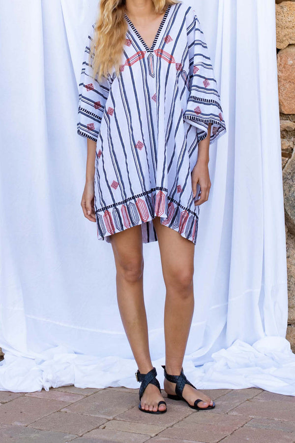 ROBE BRODEE SOPHIA PAROS