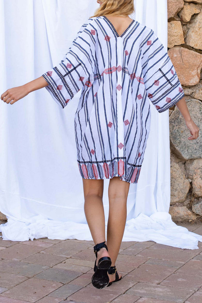 ROBE BRODEE SOPHIA PAROS