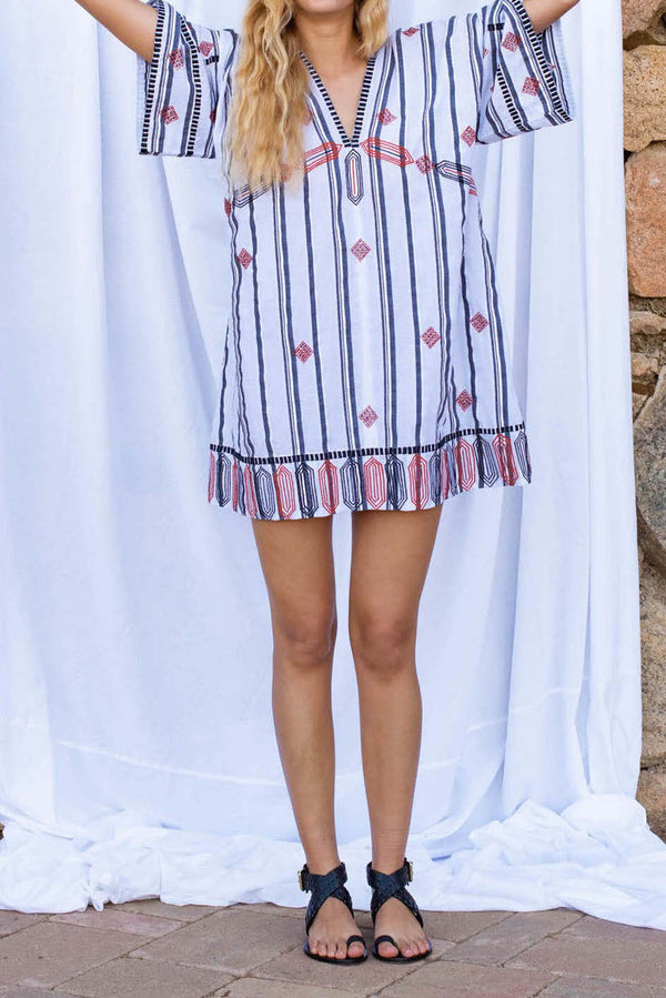 ROBE BRODEE SOPHIA PAROS