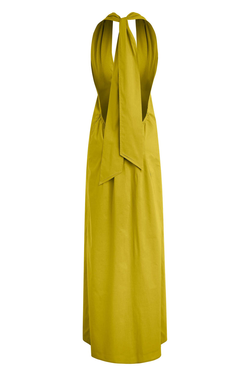 ALMA LONG DRESS - ANIS