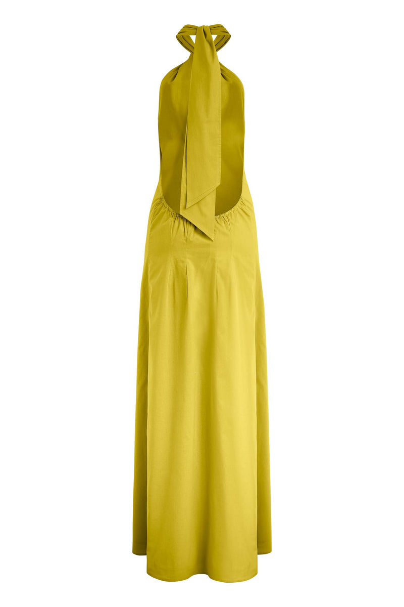 ALMA LONG DRESS - ANIS