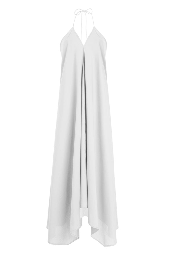 IVINA COTTON DRESS - WHITE
