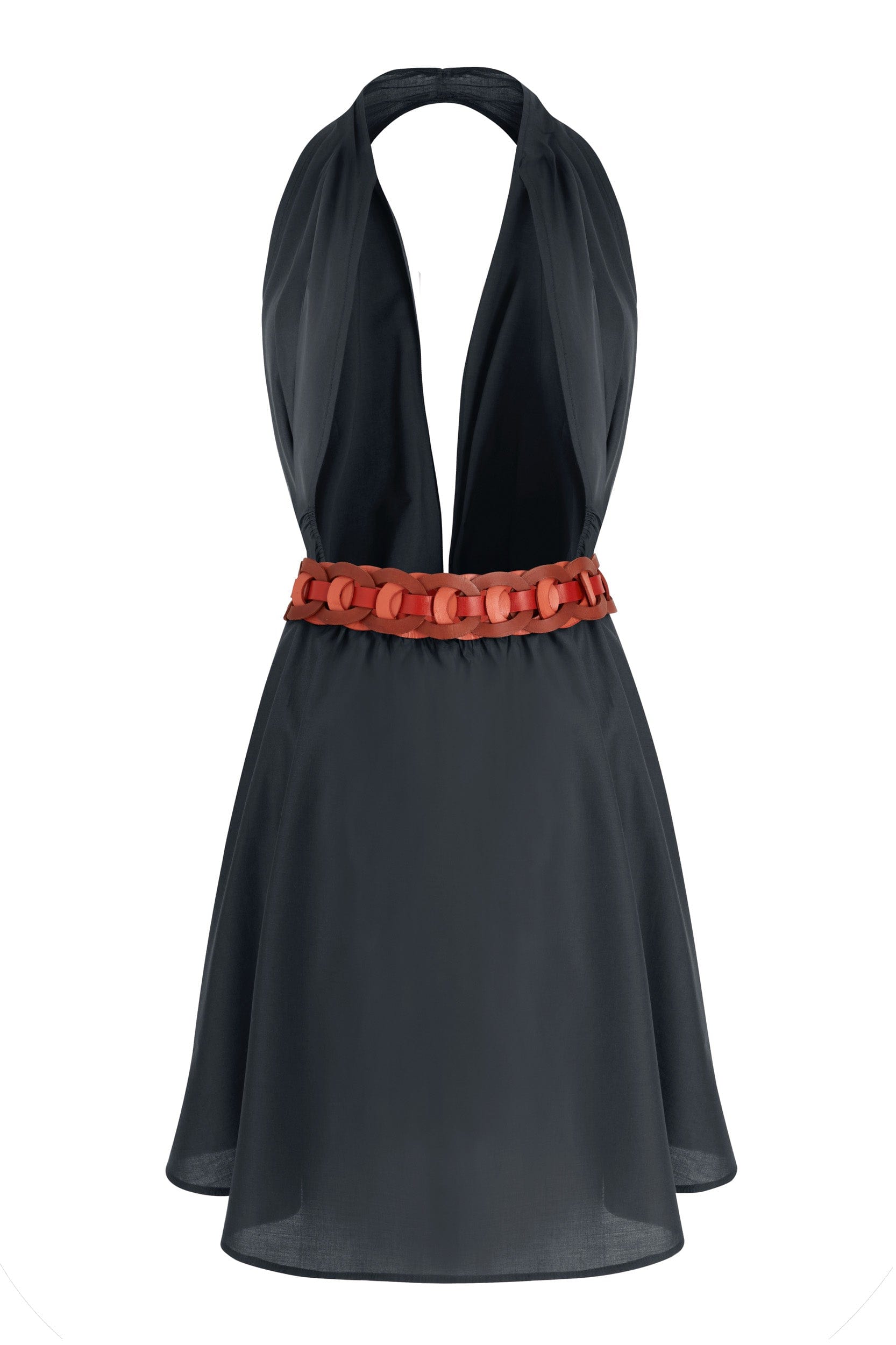 ROBE PARÉO MALIN COURT AVA - ARDOISE