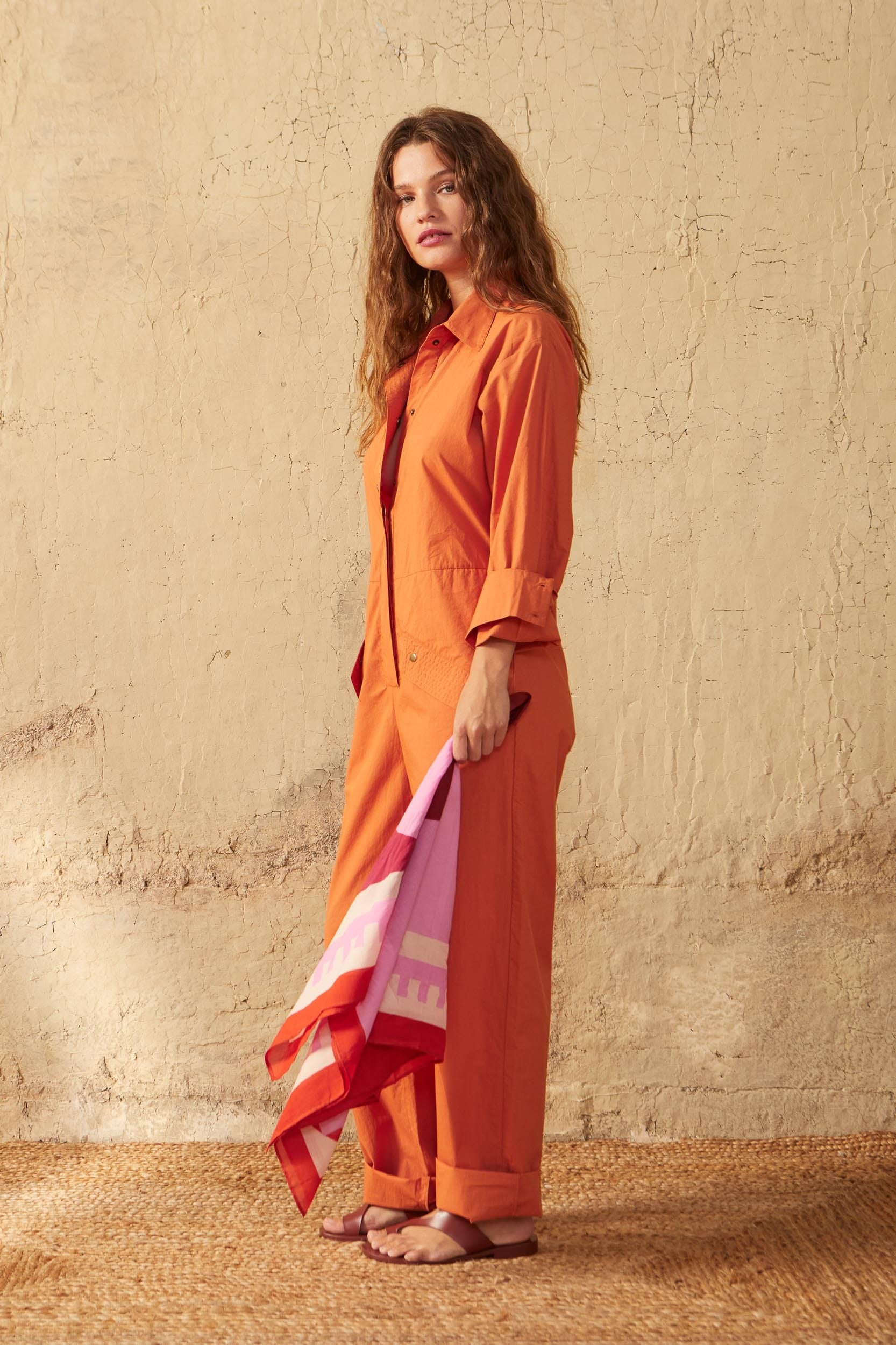 SOLAL JUMPSUIT - APRICOT
