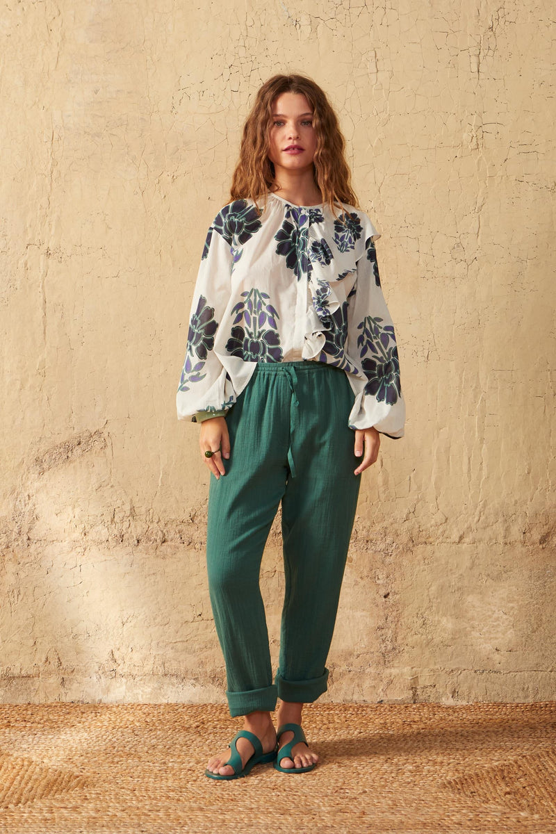 PANTALON ANGIE - ASPEN GREEN