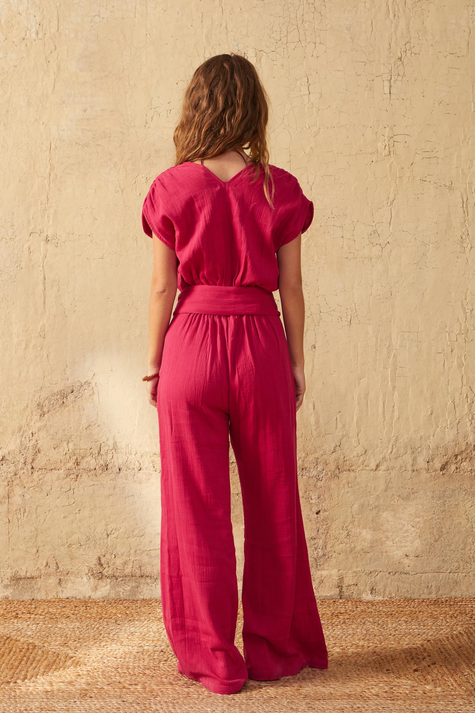 DIANE JUMPSUIT - CAMELIA