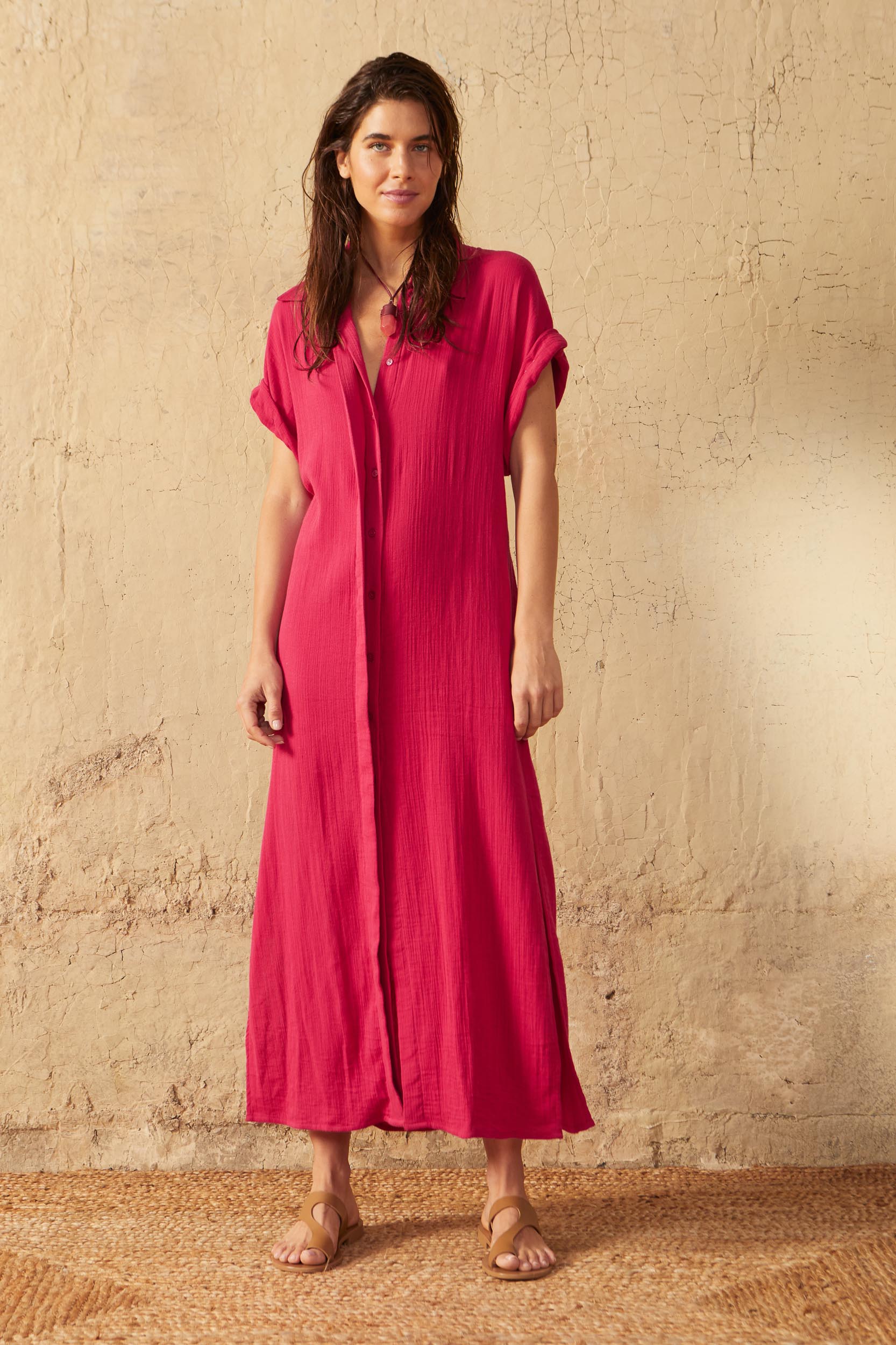 MALIA DRESS - CAMELIA