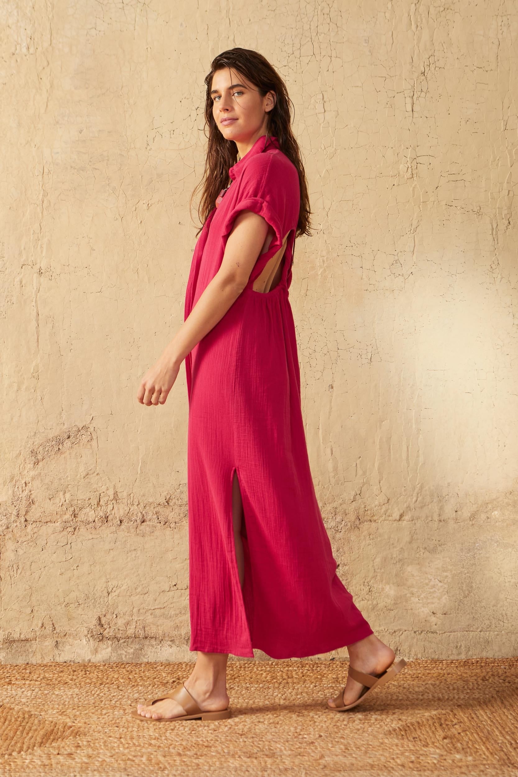 MALIA DRESS - CAMELIA