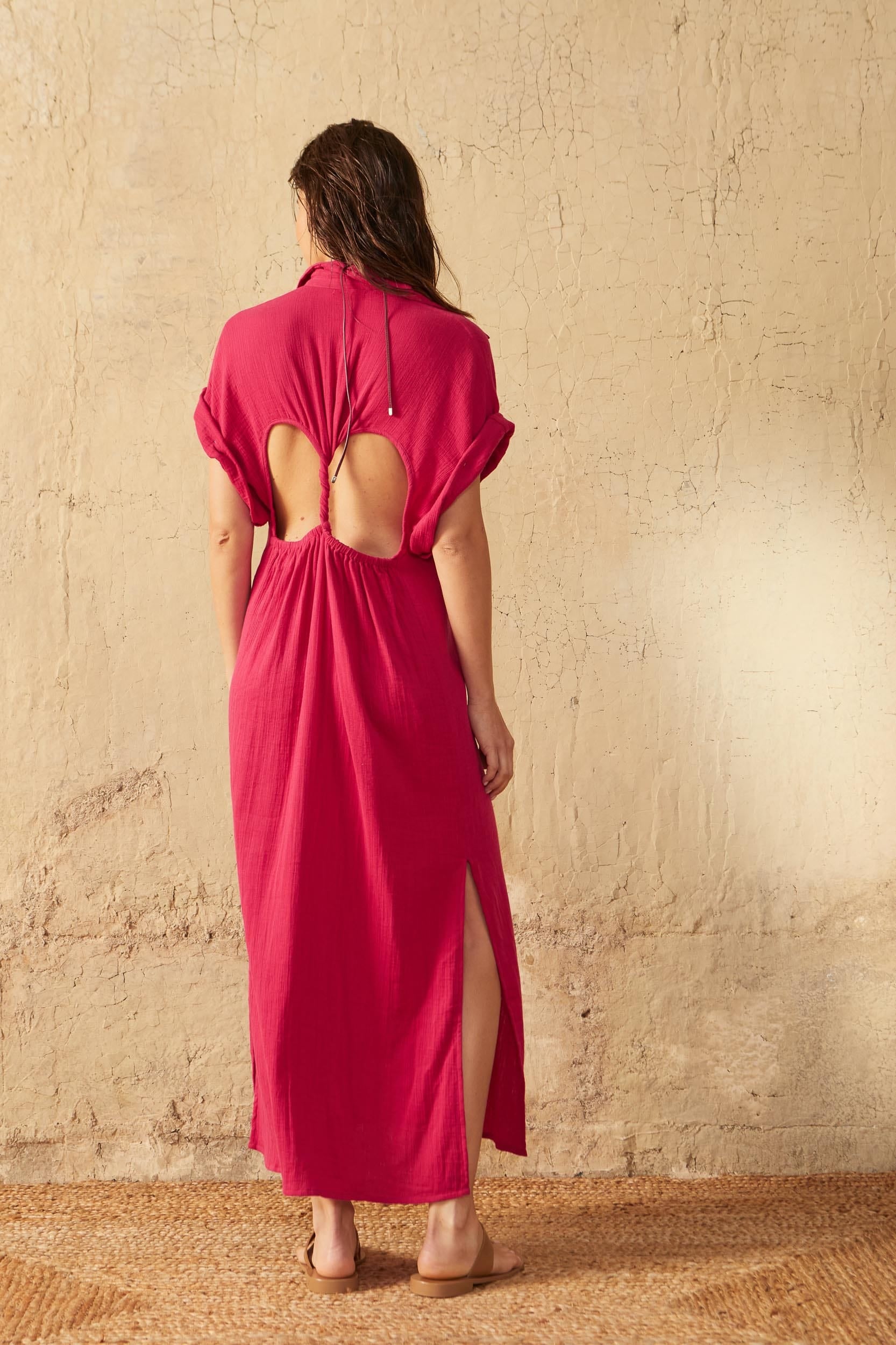 MALIA DRESS - CAMELIA