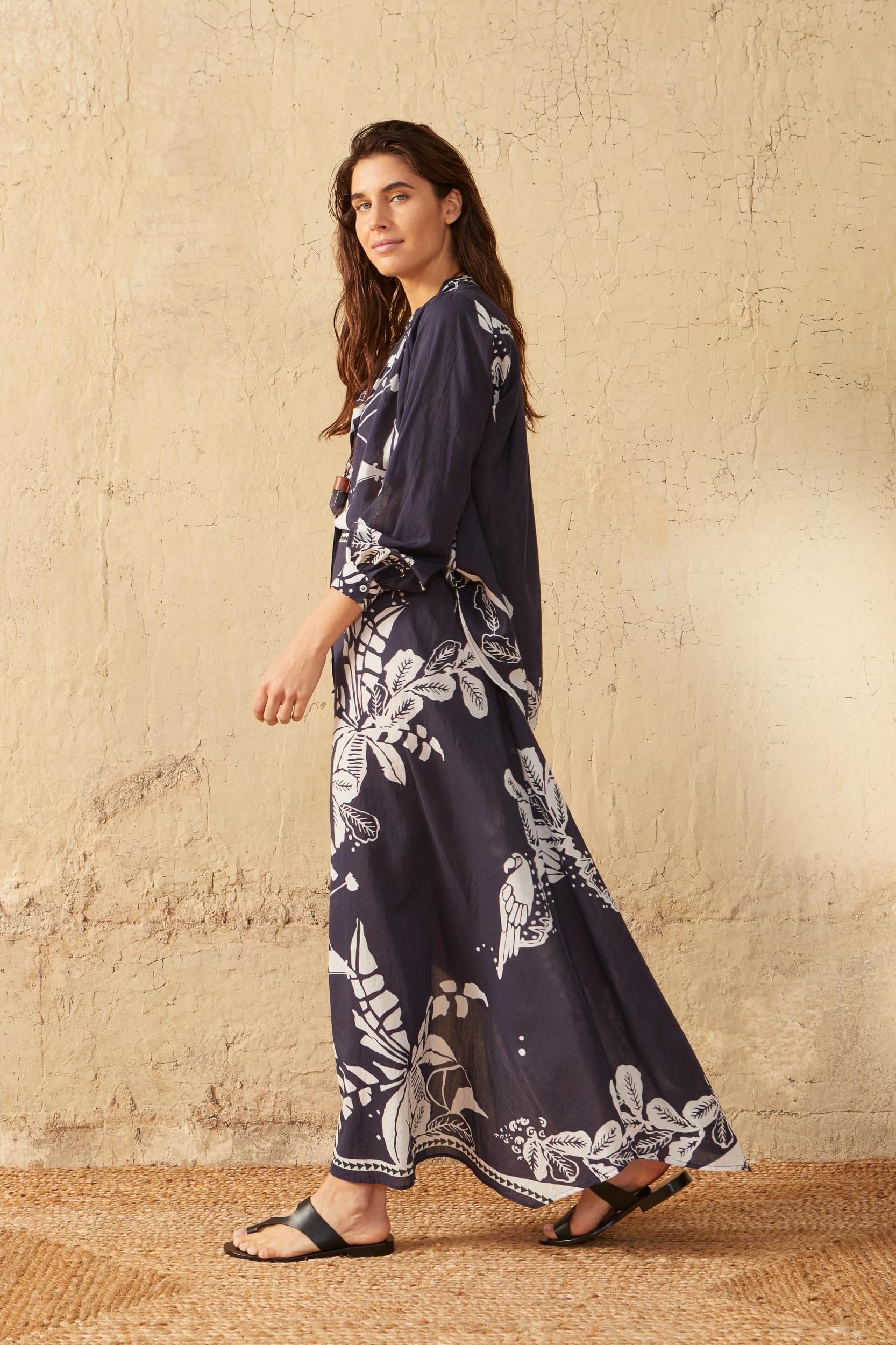 JOLINE SHIRT PALLADIO PRINT - BLUE