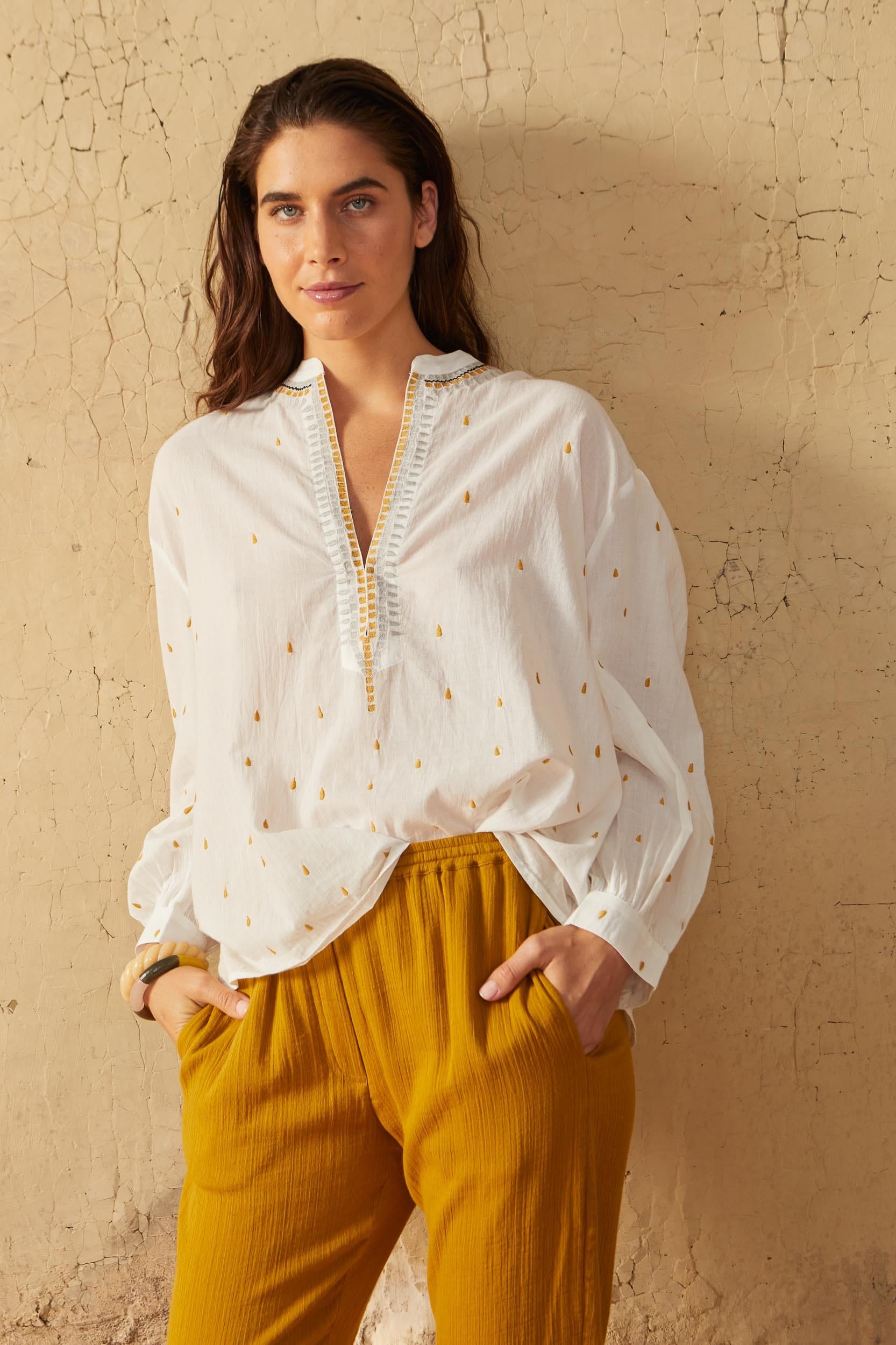 BLOUSE GILDA MATRIOCHKA - BLUSH