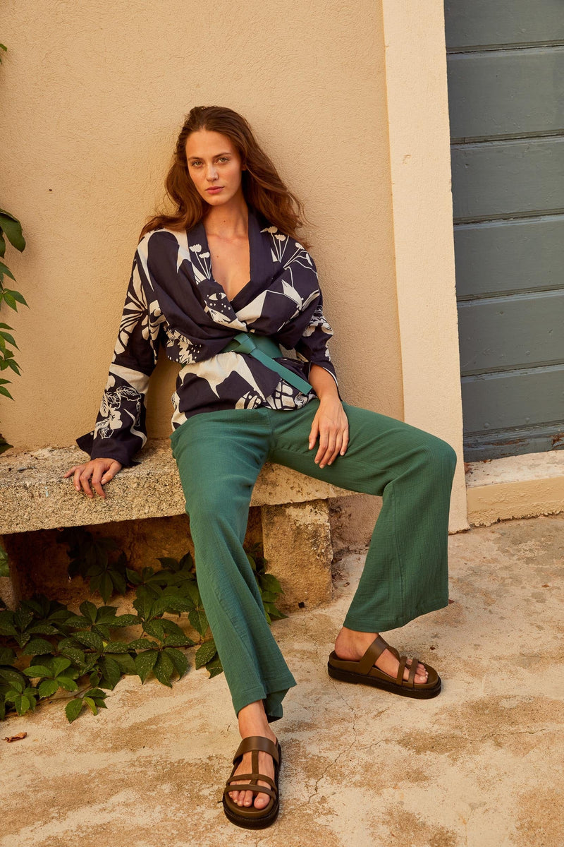 PANTALON ANGELA - ASPEN GREEN
