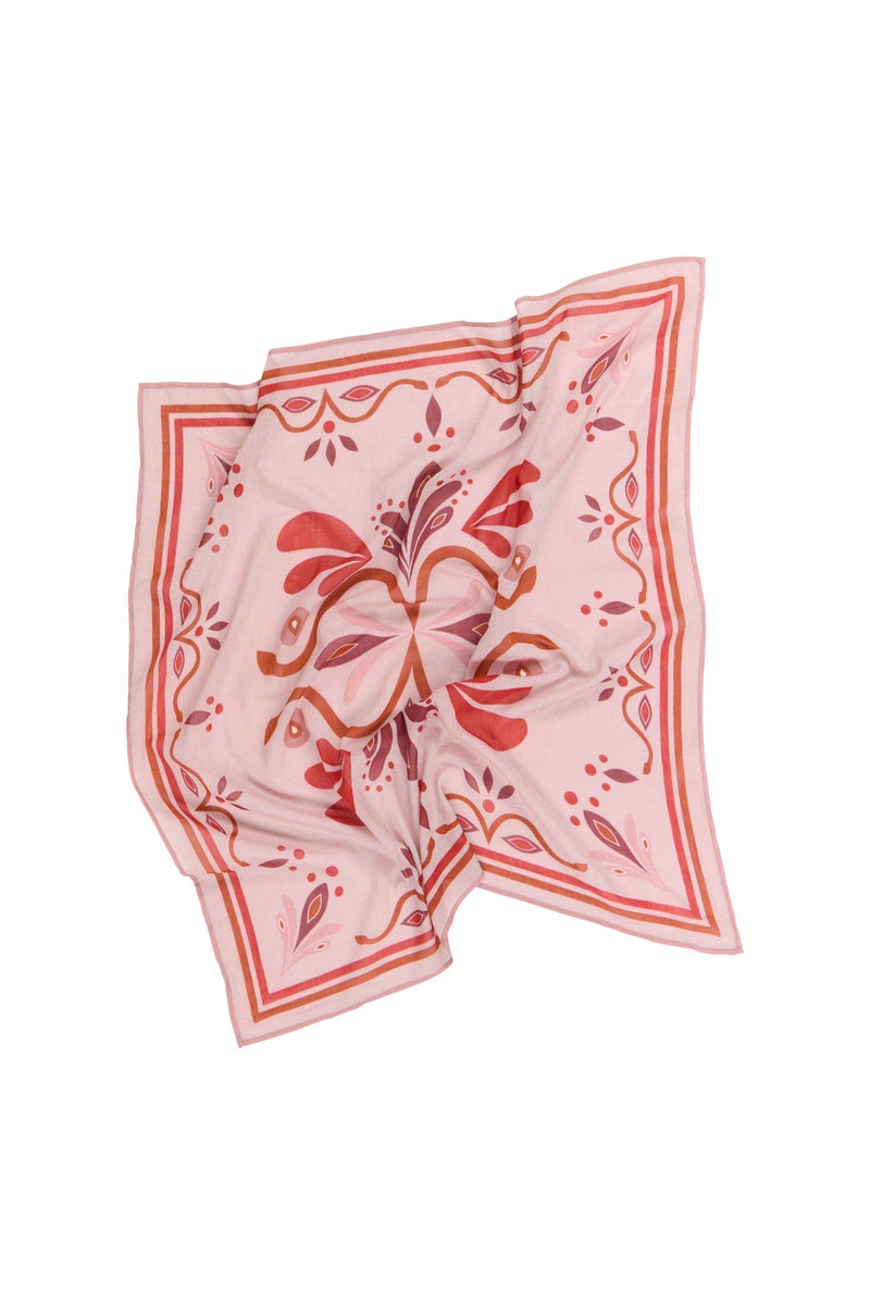 BANDANA IMPRIME BAROQUE - PINK