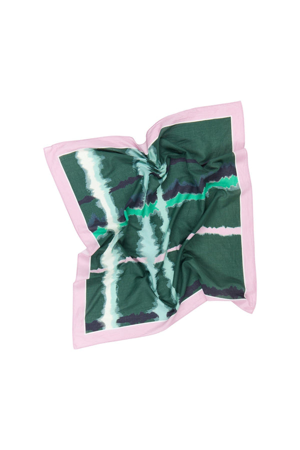 BANDANA IMPRIME TD CHECK - ARDOISE