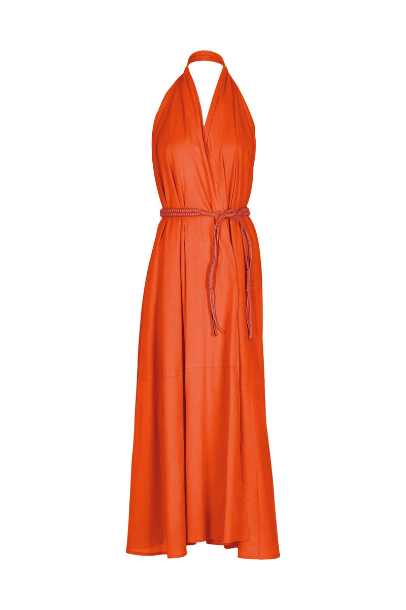 ROBE PARÉO MALIN LONG ACACIA - REDCLAY