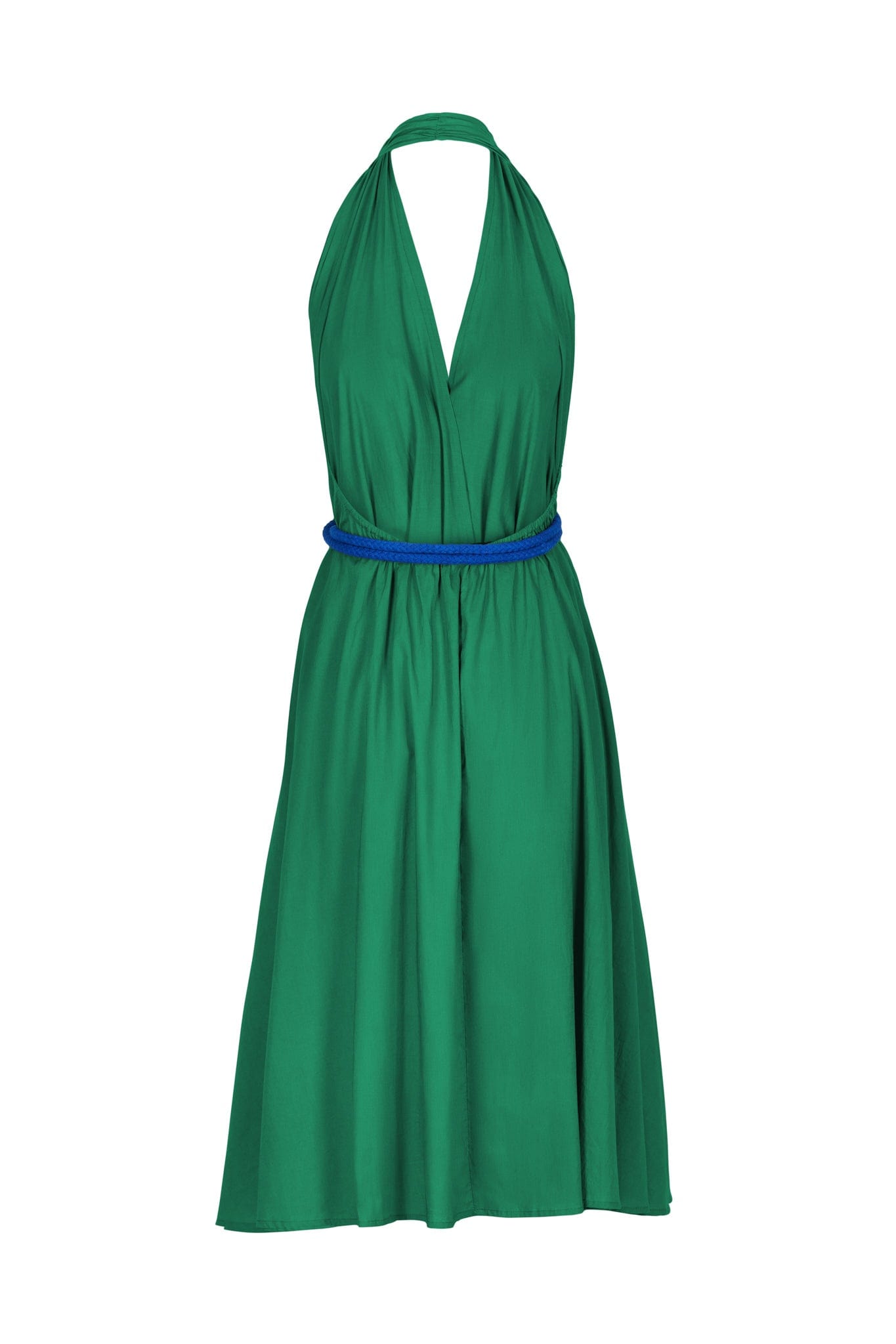 MALIN MID-LENGTH ALINE PAREO DRESS - JOLLYGREEN