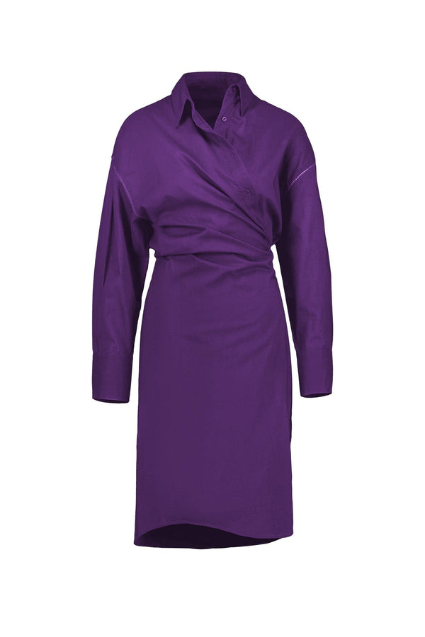 ROBE LILY LONG - ULTRA VIOLET