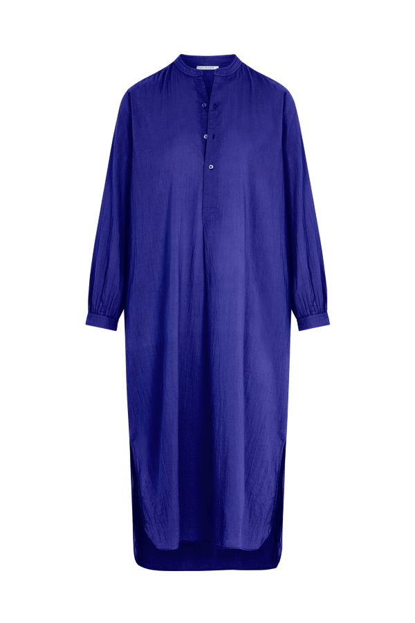 QUARINE DRESS - PURPLE BLUE