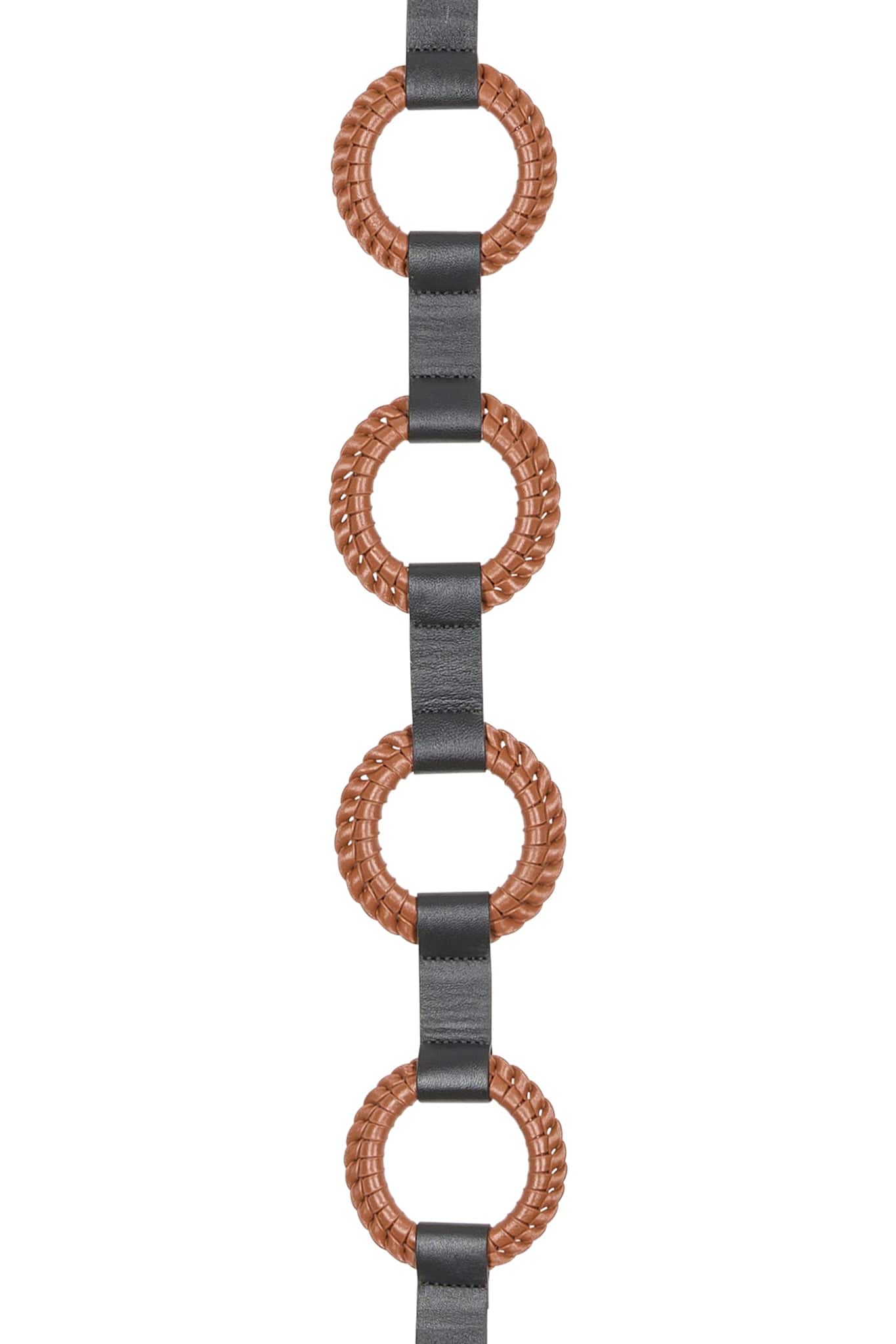 PAMELA LEATHER BELT - CAMEL