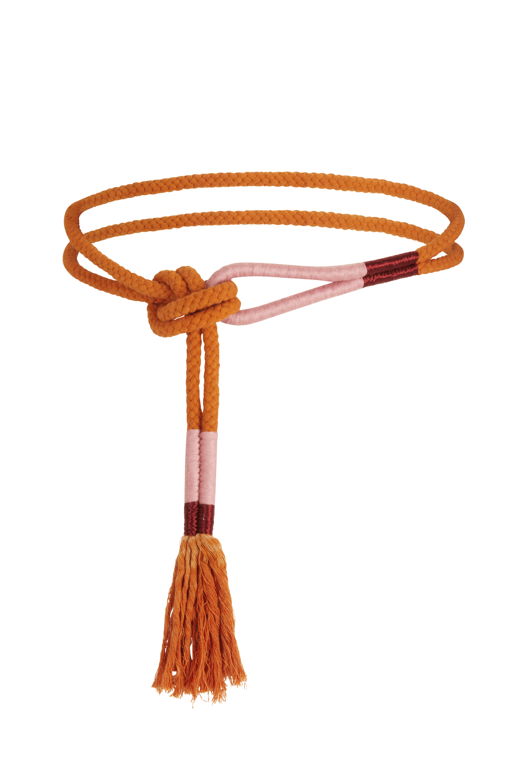 PATRIMONIO ROPE BELT - APRICOT