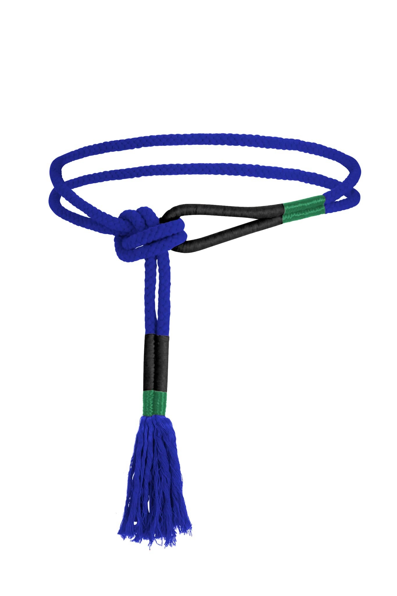 CEINTURE EN CORDE PATRIMONIO - PURPLE BLUE