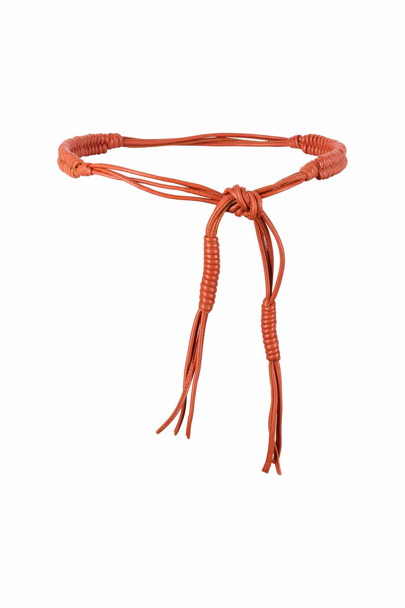 PAULIN LEATHER BELT - CAMEL