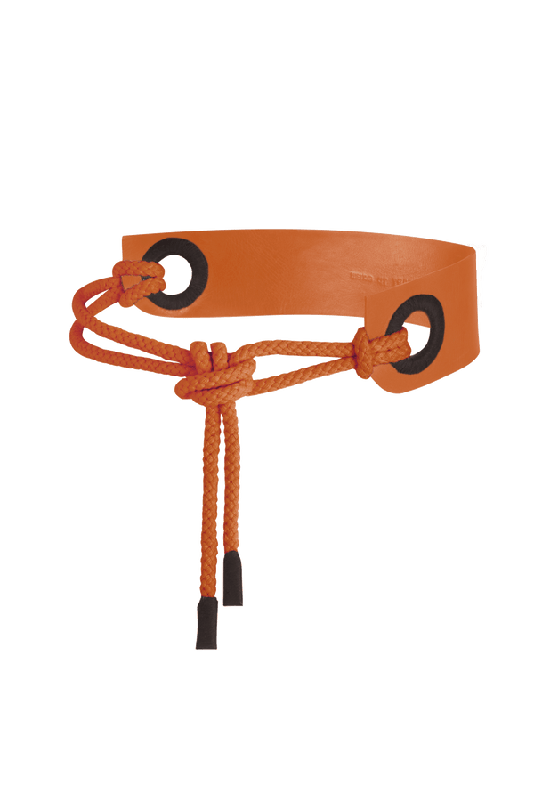 PENELOPE LEATHER BELT - CAMEL