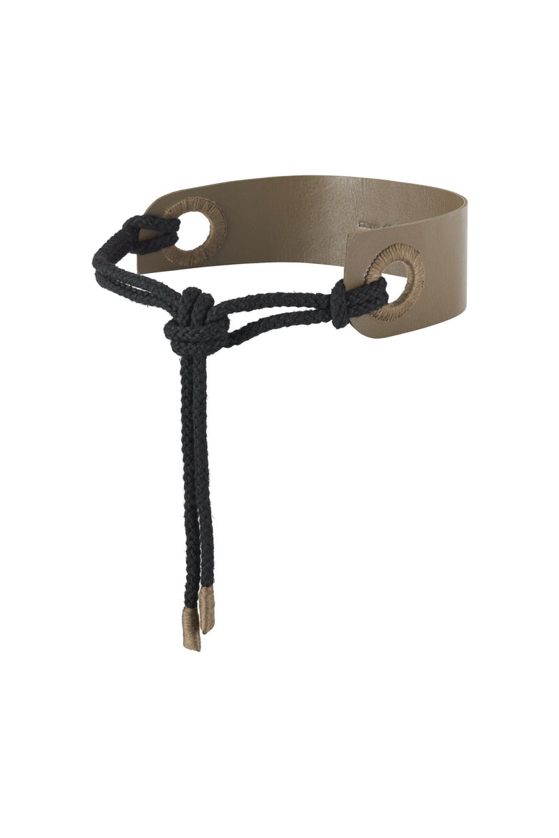 CEINTURE EN CUIR PENELOPE - DARK AMBER