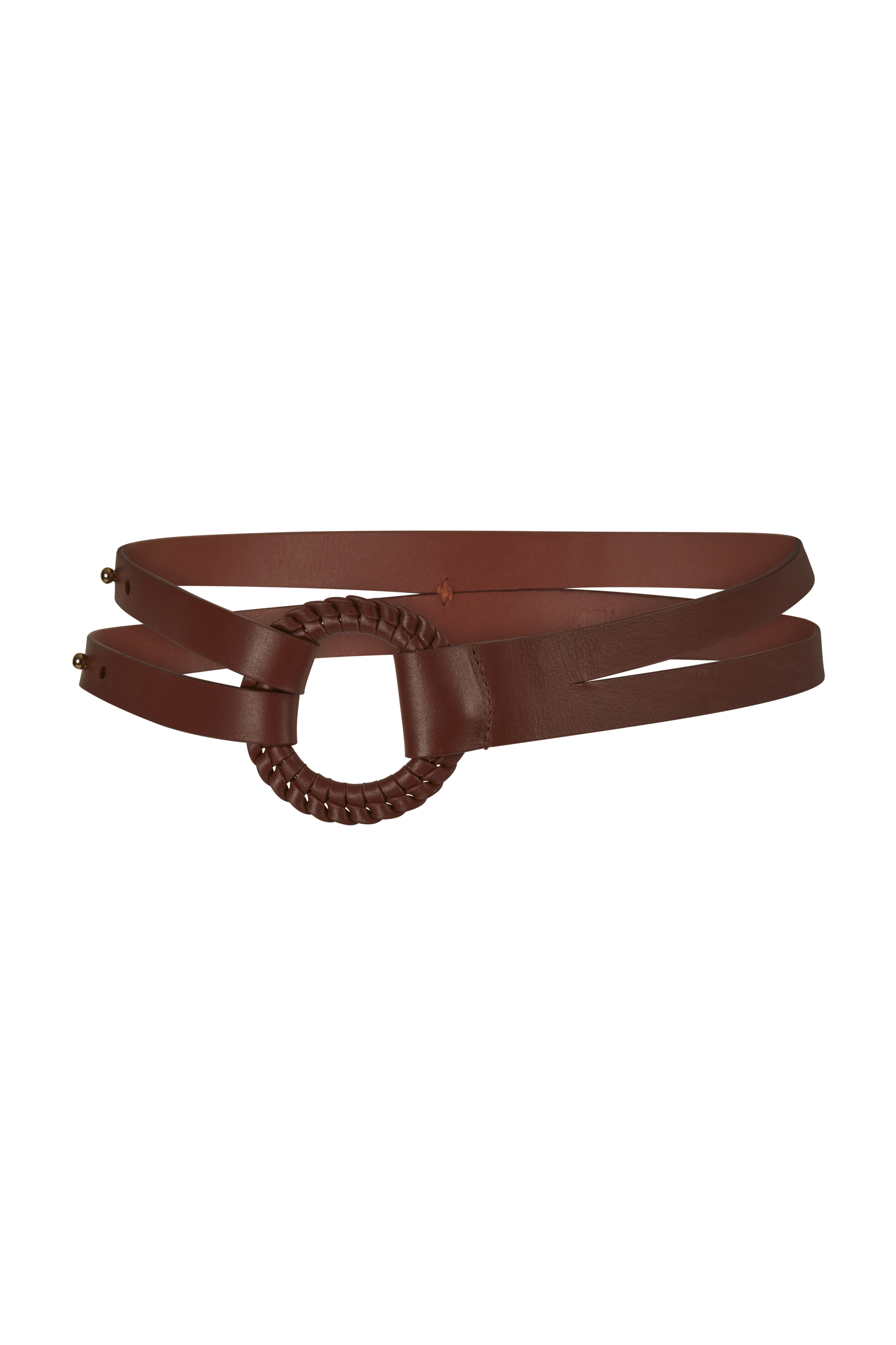 CEINTURE EN CUIR PHILIPINE - TERRACOTTA