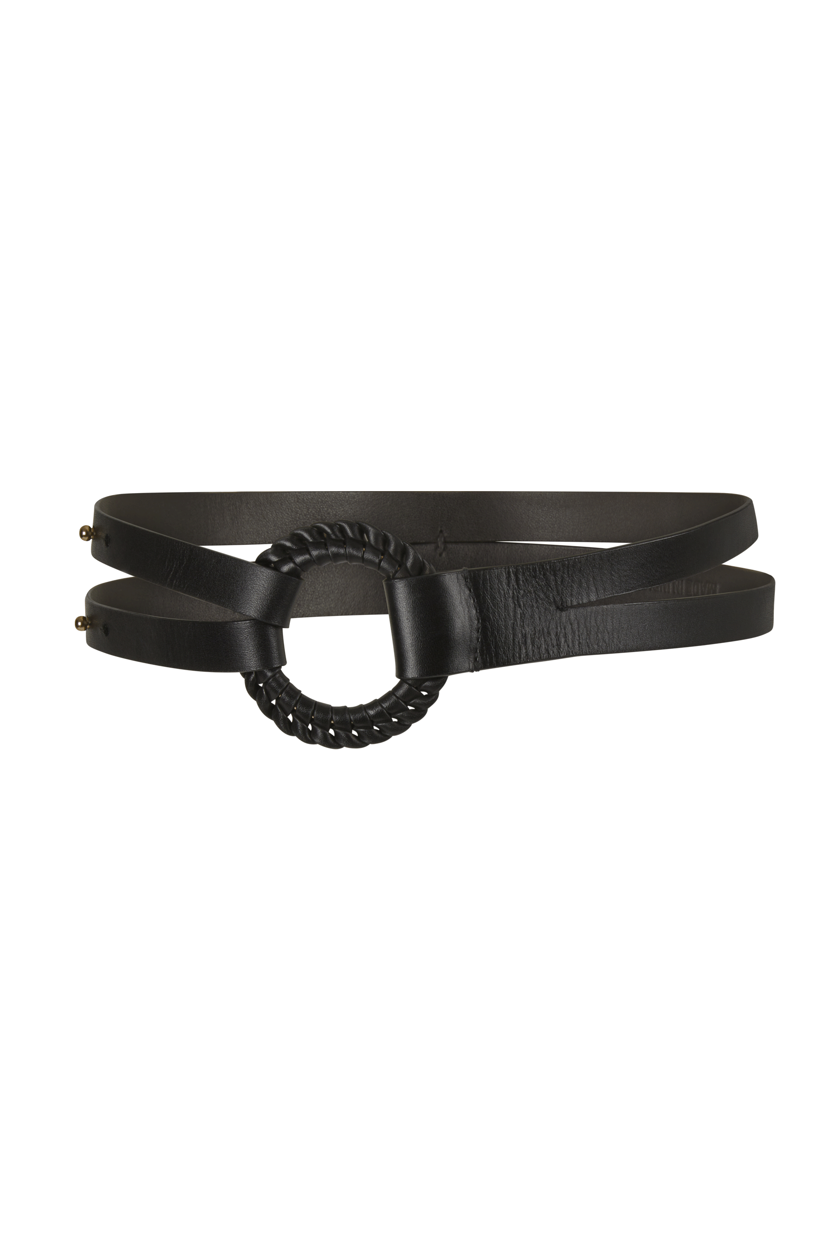 CEINTURE EN CUIR PHILIPINE - BLACK