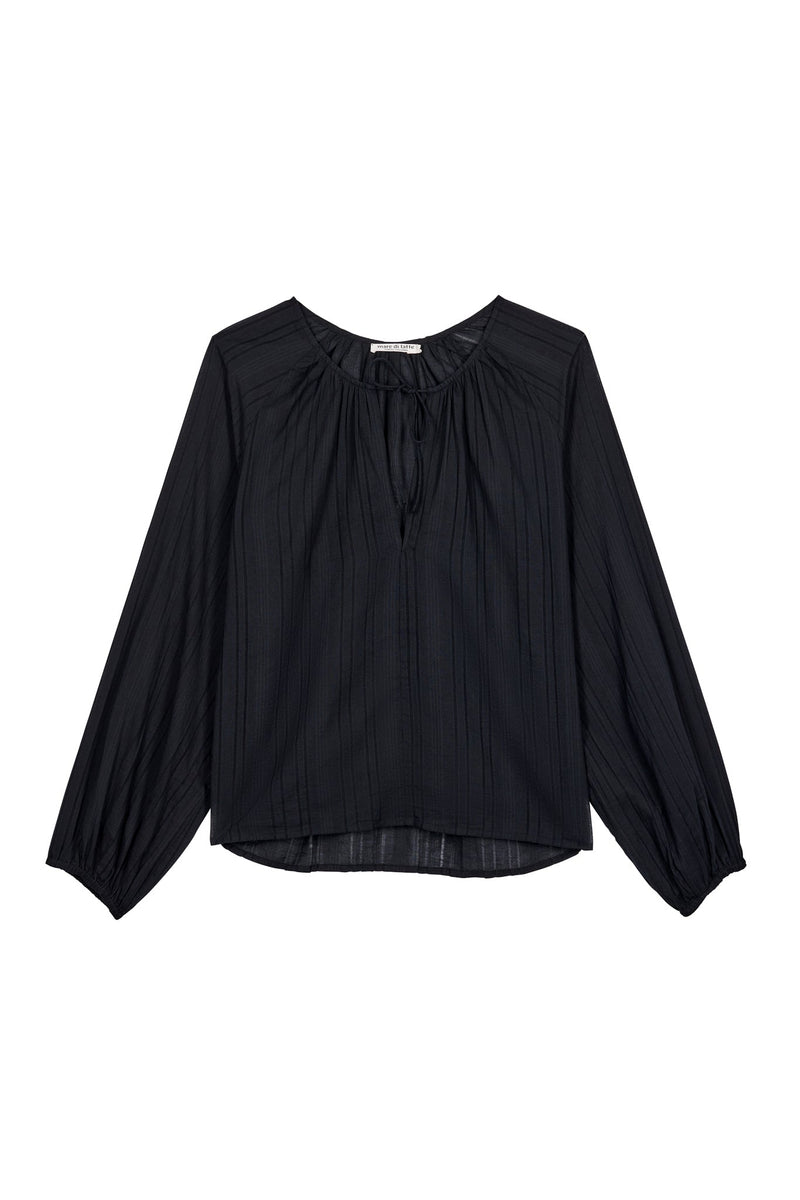 BLOUSE ROSIE AJOUREE - WHITE