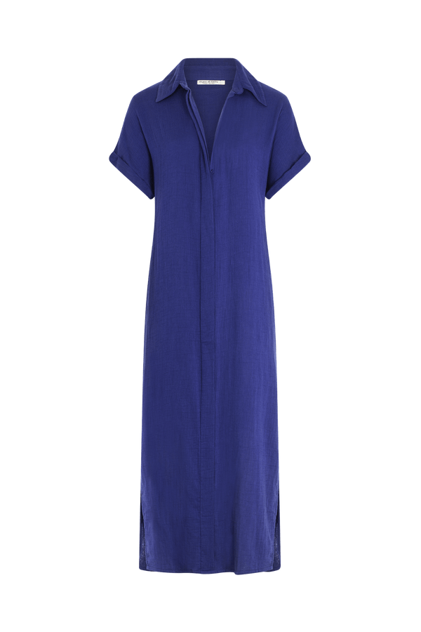 MALIA DRESS - PURPLE BLUE