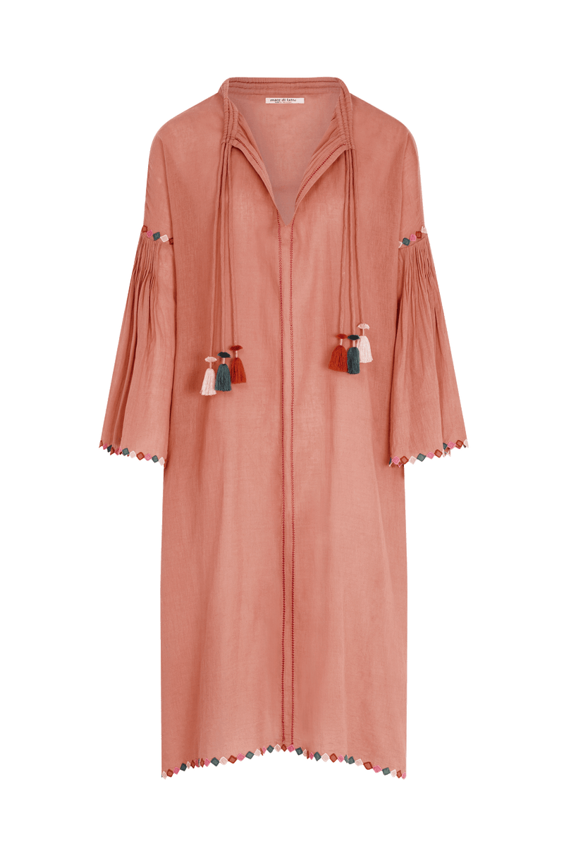 ROBE RIKA BRODEE - BLUSH COMBO