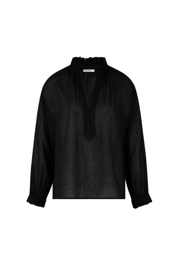 SAPHO BLOUSE - BLACK