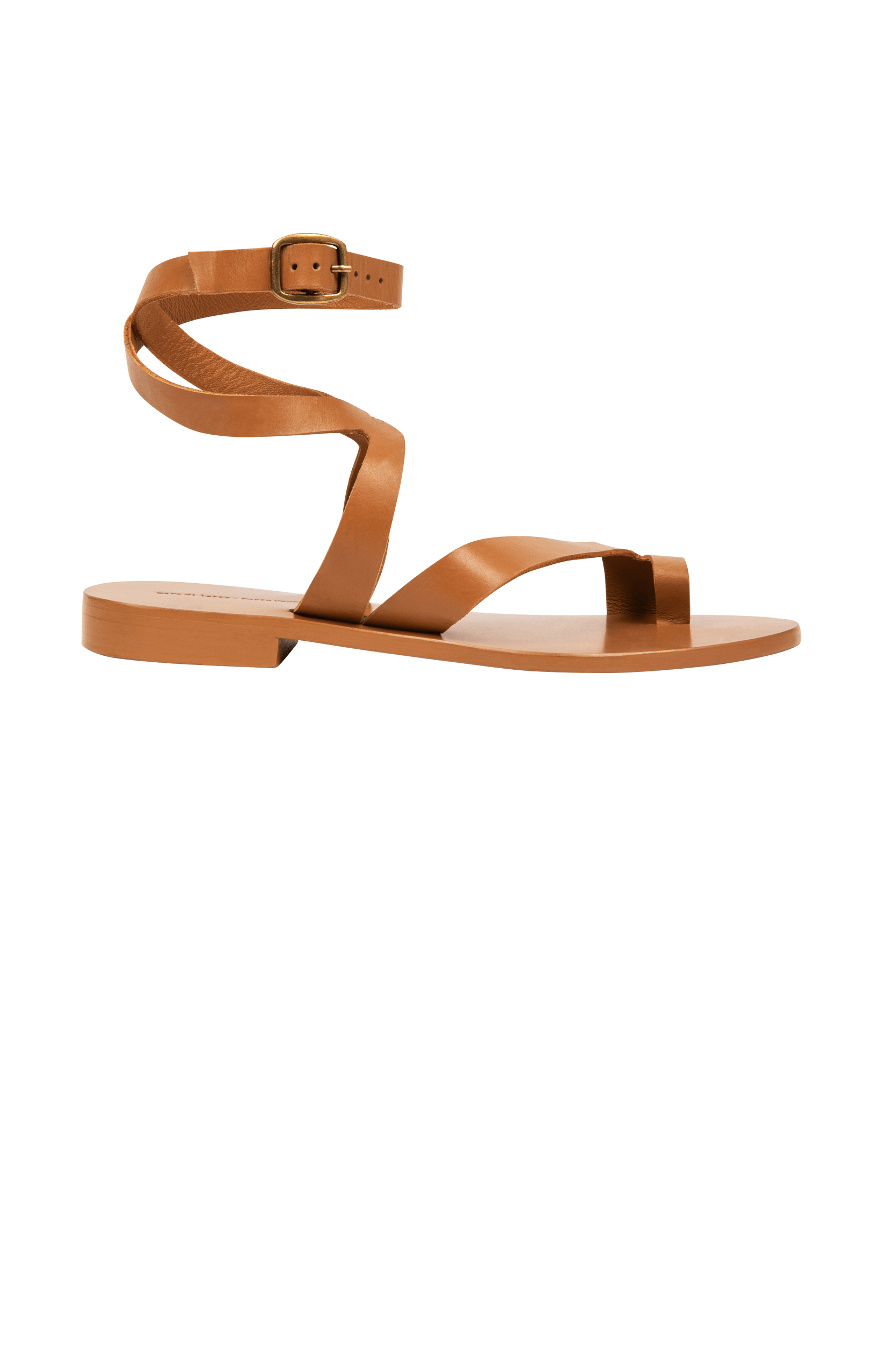 IRENE LEATHER SANDALS - NUDE