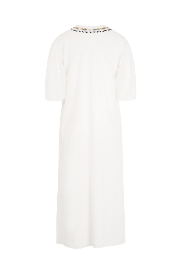KRISTI MATRIOCHKA DRESS - WHITE