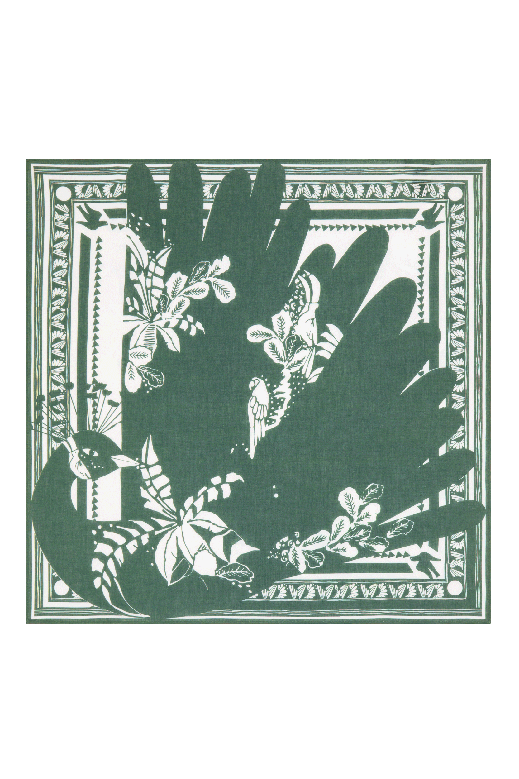 PALLADIO PRINTED BANDANA - ASPEN GREEN